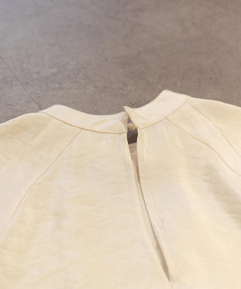 viscose satin raglan blouse